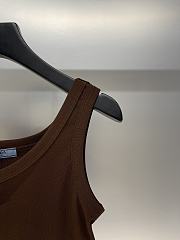 PRADA | Tank Top Croptop In Brown - 5
