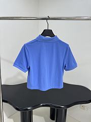 MIUMIU | Polo Shirt In Blue - 6