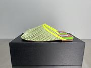 ALAIA | Flat-soled half-slippers in green - 1