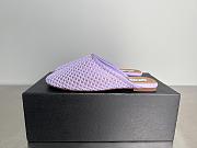 ALAIA | Flat-soled half-slippers in purble - 1
