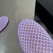 ALAIA | Flat-soled half-slippers in purble - 3