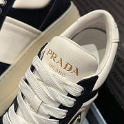 PRADA | Thick-soled Casual Shoes In Navy Blue Color - 6