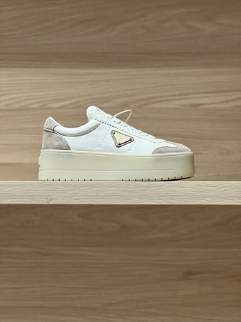 PRADA | Thick-soled Casual Shoes In White Color