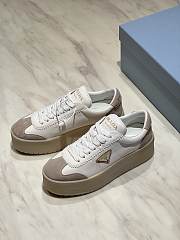 PRADA | Thick-soled Casual Shoes In White Color - 6