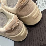 PRADA | Thick-soled Casual Shoes In White Color - 5