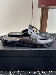 CHANEL | Moccasins wrinkled calfskin in black - 2