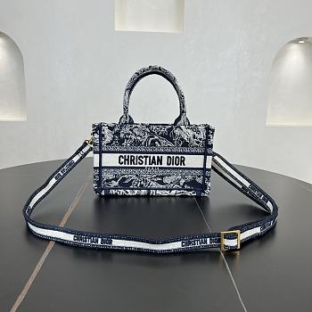 DIOR | Mini Book Tote In Blue