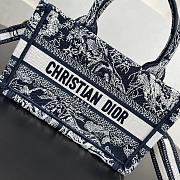 DIOR | Mini Book Tote In Blue - 2