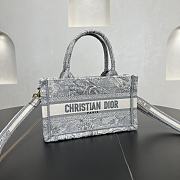 DIOR | Mini Book Tote In Gray - 2