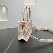 DIOR | Mini Book Tote In Pink - 4