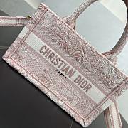 DIOR | Mini Book Tote In Pink - 3