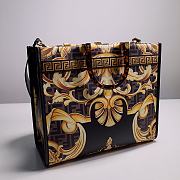 FENDI X VERSACE Calfskin Plexiglass Fendace FF Baroque Print  - 6