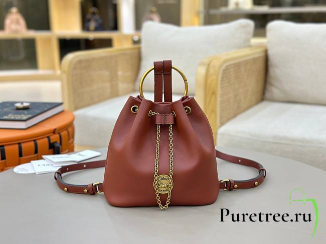CHLOE | soft imported first-layer cowhide backpack 01 - 1