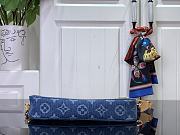 LOUIS VUITTON | Pochette Accessoires LV x TM bag Monogram Denim with cherry motif - 6