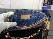 LOUIS VUITTON | Pochette Accessoires LV x TM bag Monogram Denim with cherry motif - 5