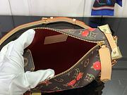 Side Trunk MM LV x TM Bag Monogram Canvas with cherry motif - 6