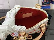 Alma BB LV x TM Bag Monogram Canvas with cherry motif - 3