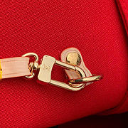 LV x TM Neverfull MM Monogram cherry coated canvas  - 4