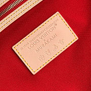 LV x TM Neverfull MM Monogram cherry coated canvas  - 6
