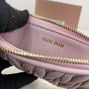 MIUMIU | Pocket wallet Matelasse In Pink - 6