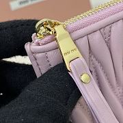 MIUMIU | Pocket wallet Matelasse In Pink - 4