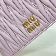MIUMIU | Pocket wallet Matelasse In Pink - 2