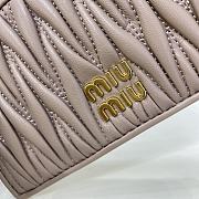 MIUMIU | Pocket wallet Matelasse In Beige - 2