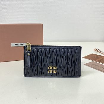 MIUMIU | Pocket wallet Matelasse In Black