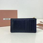 MIUMIU | Pocket wallet Matelasse In Black - 5