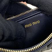 MIUMIU | Pocket wallet Matelasse In Black - 4