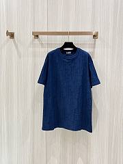 DIOR | Oblique T-Shirt In dark Blue - 1