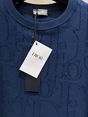 DIOR | Oblique T-Shirt In dark Blue - 2