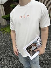 LOUIS VUITTON | Flower Five-Star T-Shirt In White - 6