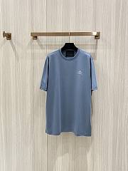 PRADA | Logo Printed T-Shirt In Blue - 1