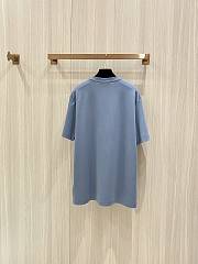 PRADA | Logo Printed T-Shirt In Blue - 5