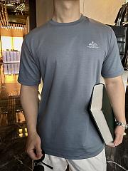 PRADA | Logo Printed T-Shirt In Blue - 2