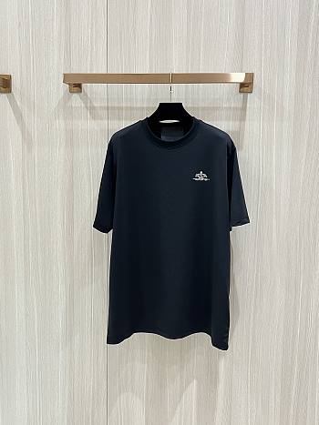 PRADA | Logo Printed T-Shirt In Black
