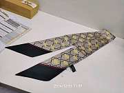 GUCCI | GG print with Horsebits silk neck bow 01 - 5