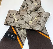 GUCCI | GG print with Horsebits silk neck bow 03 - 2