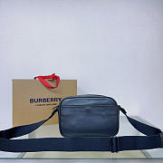 BURBERRY | Black Leather Paddy Crossbody Bag - 4