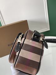 BURBERRY | Brown Leather Paddy Crossbody Bag - 6