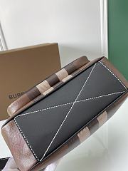 BURBERRY | Brown Leather Paddy Crossbody Bag - 4