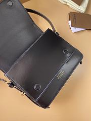 BURBERRY | Small Grace Leather Shoulder Bag In Black - 3