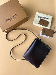 BURBERRY | Small Grace Leather Shoulder Bag In Black - 4