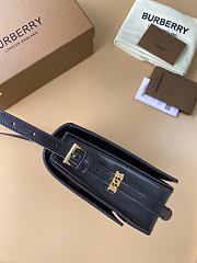 BURBERRY | Small Grace Leather Shoulder Bag In Black - 5