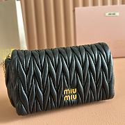 MIUMIU | Materasse nappa leather mini bag black - 6
