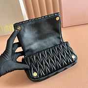 MIUMIU | Materasse nappa leather mini bag black - 4