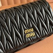 MIUMIU | Materasse nappa leather mini bag black - 3