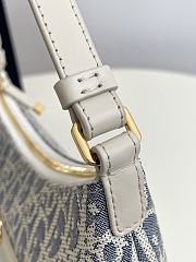 DIOR | 30 Montaigne Cigale Mini Bag Blue Dior Oblique Jacquard - 3
