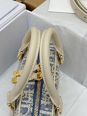 DIOR | D-Vibe East-West Nano Bag Blue - 6